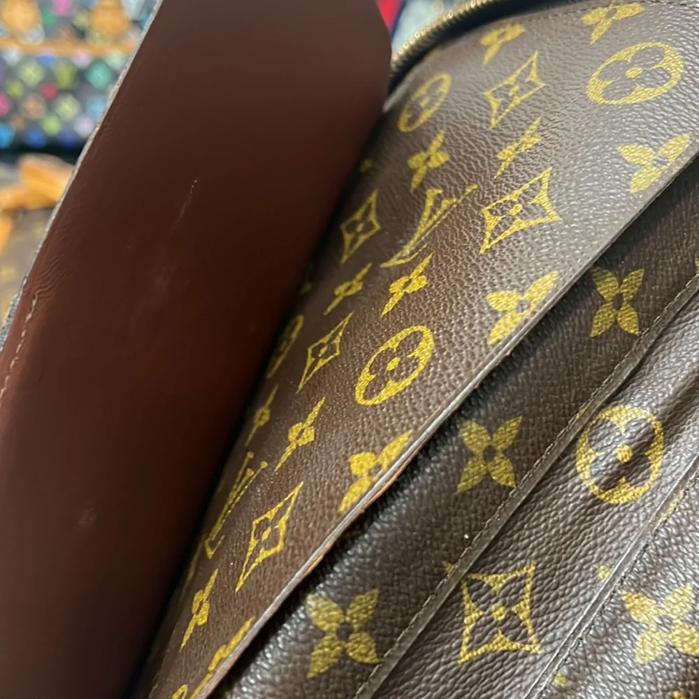 Louis Vuitton Brown Monogram Canvas Hand Pouch